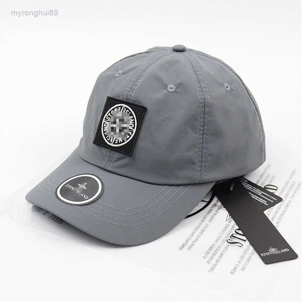 summer baseball cap washed casual duck tongue hat fashion brand embroidered letter curved brim used sun protection 33yy am8p, Blue;gray